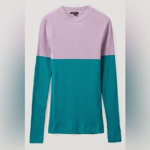 COS Colorblock Long-sleeve Top